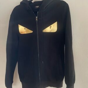 Fendi Black and Gold Jacket